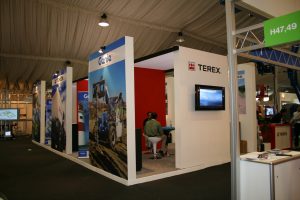 TEREX EXHIBITION STAND FOR Big5 PMV